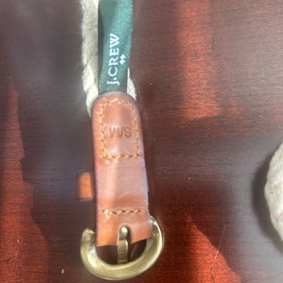 J Crew Women’s Cream Braided Belt - Size S/M - Picture 9 of 12